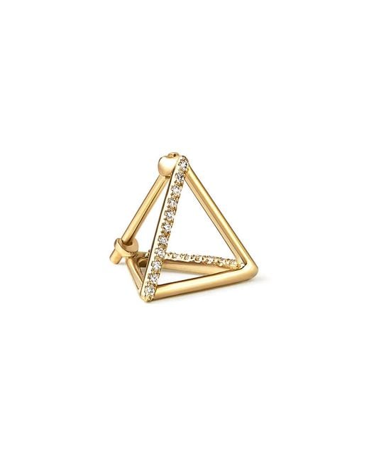 Shihara Metallic Diamond Triangle Earring 10 (02)