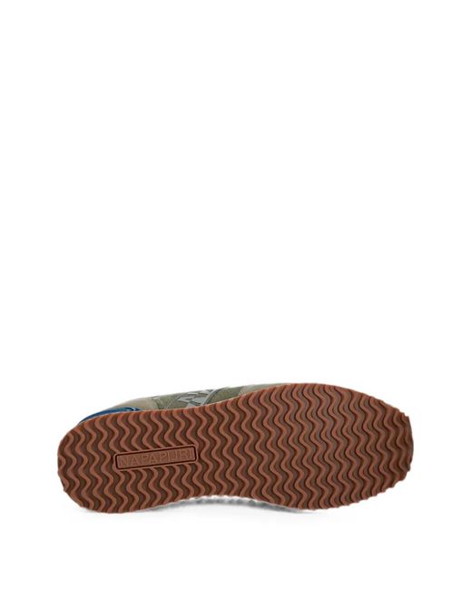 Napapijri Green Cosmos Low-Top Sneakers for men