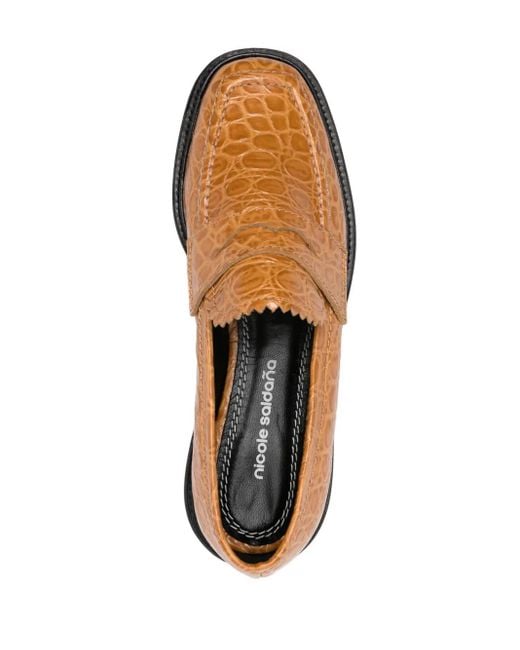 Nicole Saldanã Brown Jay 3.0 Loafers