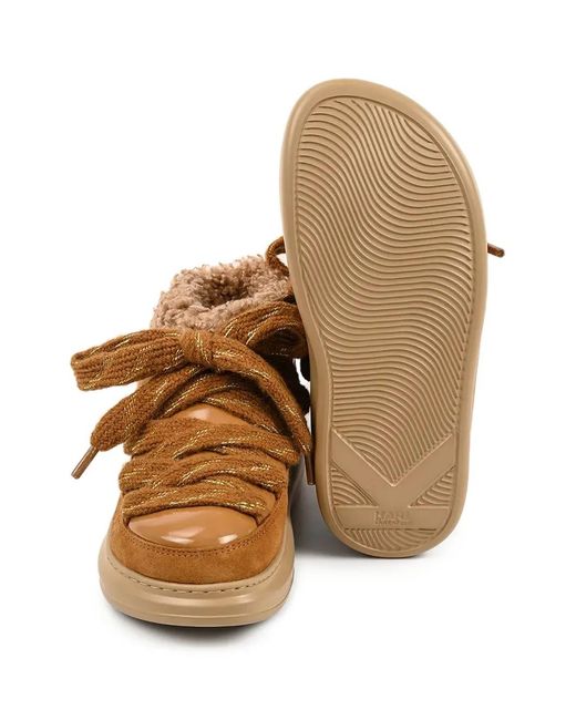 Karl Lagerfeld Brown Kapri Kosi Lace-Up Boots