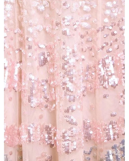 Vestido de fiesta Angeline Needle & Thread de color Pink