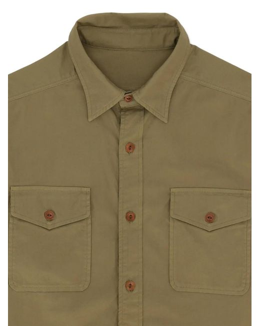 Fortela Green Cpo Pocket Shirt for men