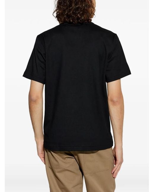 Burberry Black Knight Cotton T-Shirt for men