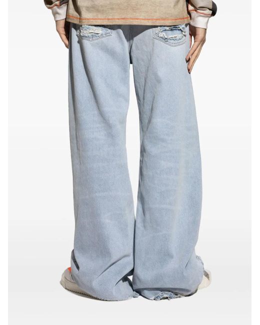 DIESEL Blue D-Rise Jeans for men