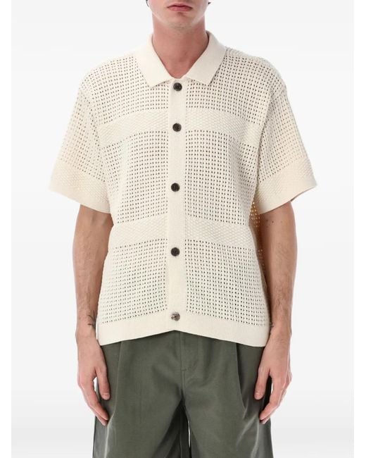 Obey Natural Zach Buttoned Shirt for men