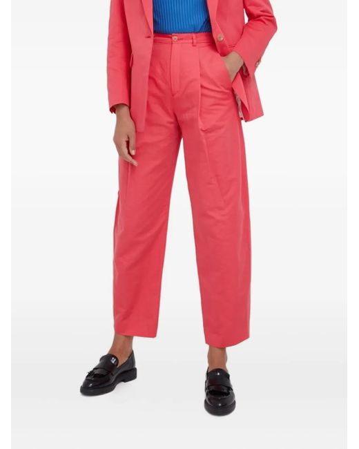 Drykorn Red Hose mit Falten