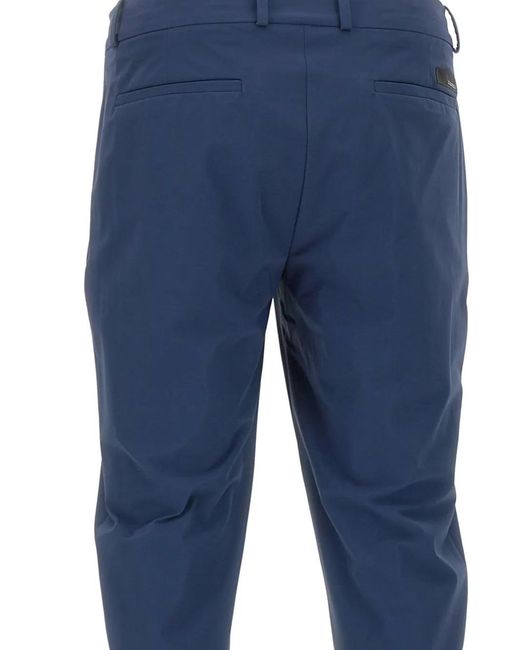 Rrd Blue Surflex Pence Pleat Pocket Trousers for men