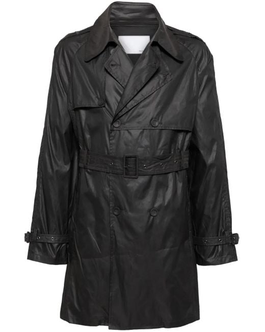 Private Stock The Heir Trenchcoat in het Black voor heren