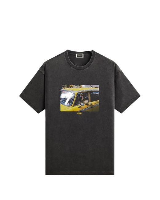 Kith Black T-Shirt À Imprimé Taxi Driver for men