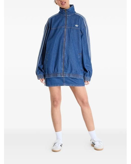 Adidas Blue Firebird Adilenium Denim Jacket