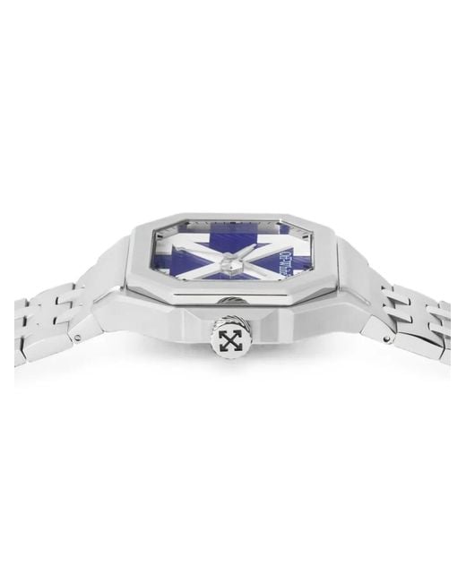 Off-White c/o Virgil Abloh Gray Heavy Duty 50.5Mm Watch for men