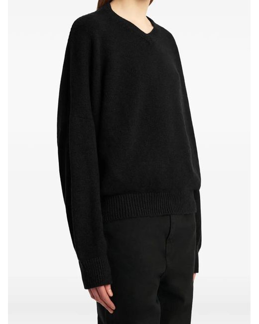 Khaite Black Wolfe Sweater