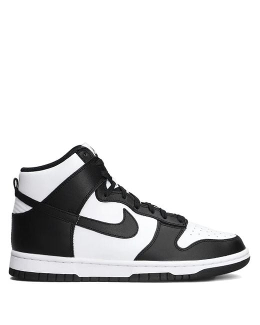 Nike Black Dunk High Retro Sneakers for men