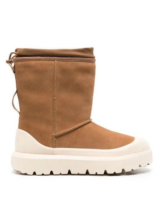 Ugg Natural Classic Short Weather Hybrid Suede Boots for men