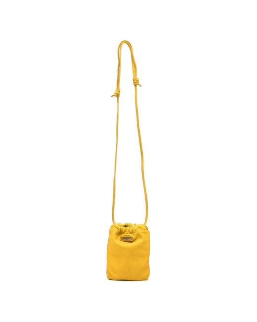 Caterina Lucchi Metallic Eva Leather Crossbody Bag