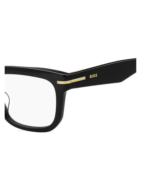 Boss Brown Square-Frame Glasses
