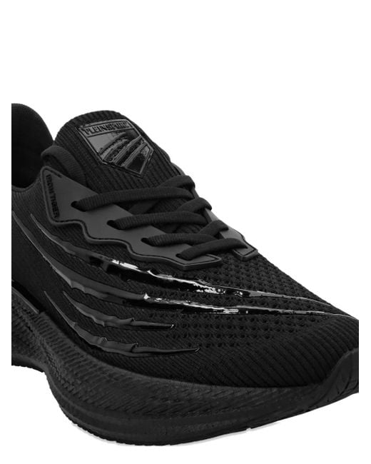 Philipp Plein Black Iron Tiger Sneakers