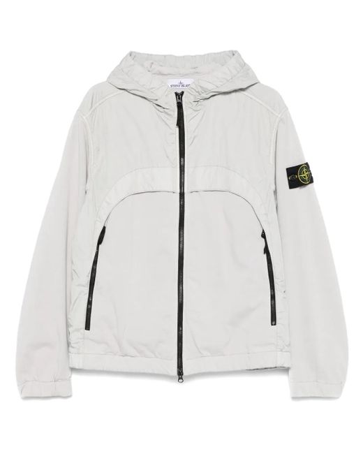 メンズ Stone Island テクスチャード ジャケット White
