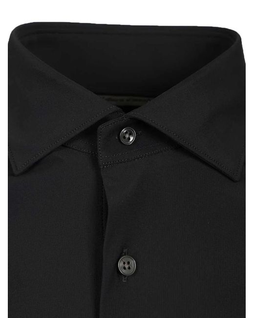Al Duca D'aosta Black Long Sleeve Shirt for men