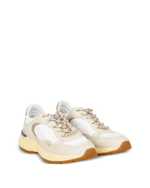 Stokton White Baskets Reverse-U for men