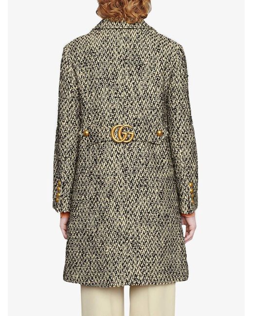 gucci double g coat