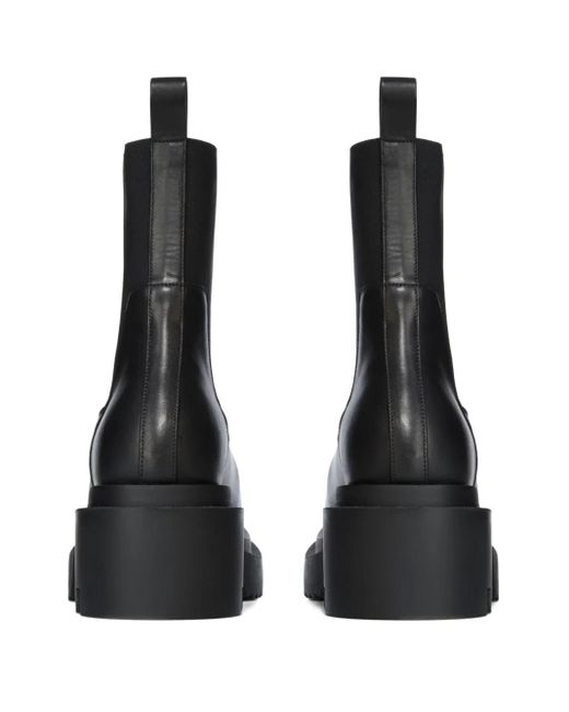 Rick Owens Beatle Bogun 75mm チェルシーブーツ Black