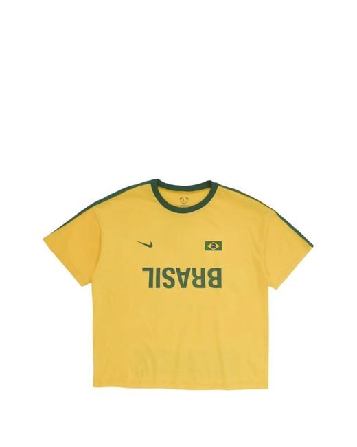 Travis Scott Yellow Brasil Total 90 T-Shirt for men