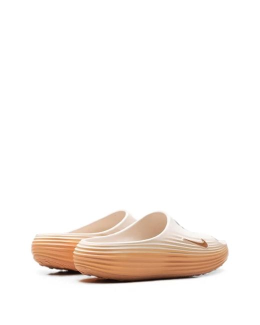 Nike White Reactx Rejuven8 Slides for men