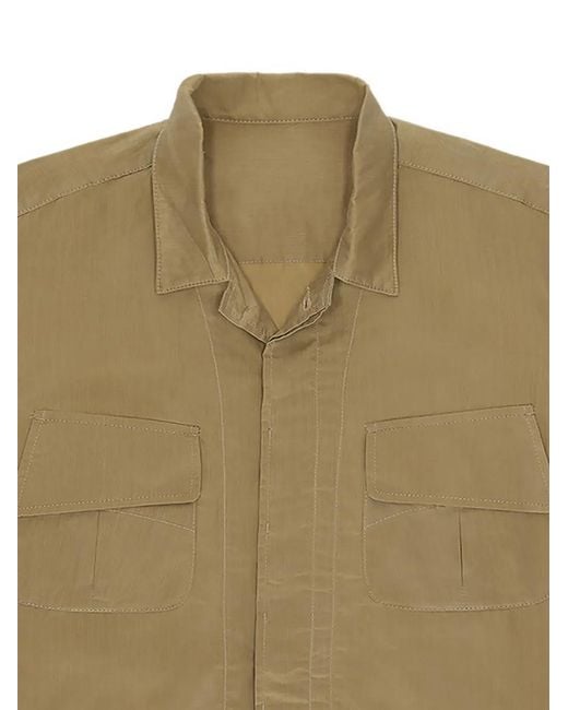 Fortela Natural Mark Pocket Overshirt for men