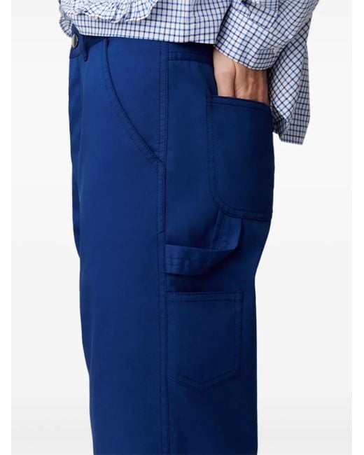 Claudie Pierlot ストレートパンツ Blue