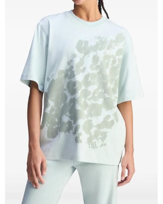 Adidas By Stella McCartney Blue Crew-Neck T-Shirt