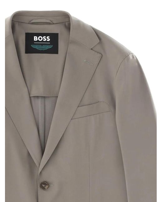 Boss Gray C-Hanry Blazer for men