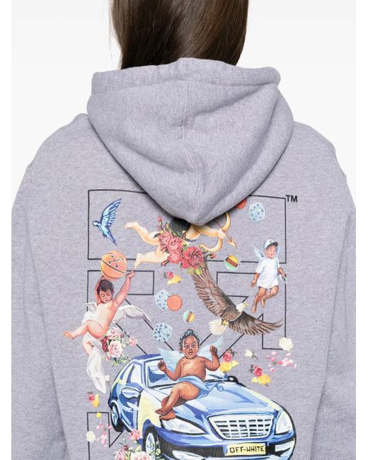 Off-White c/o Virgil Abloh Purple Chic Sweater
