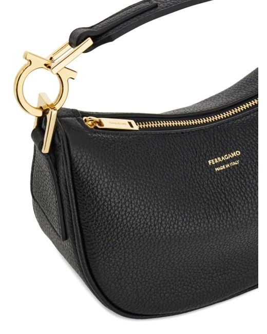 Ferragamo Black Shoulder Bag Xs