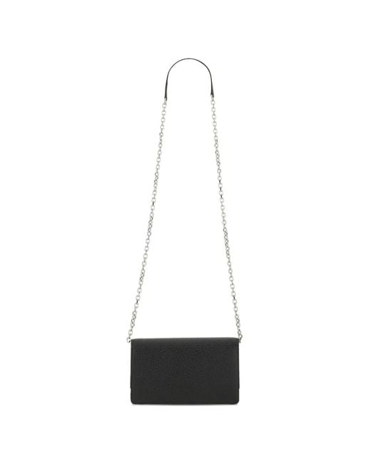 Maison Margiela White Four Stitches Chain-Link Cross Body Bag