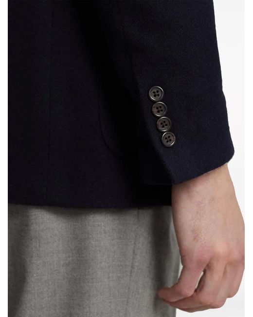 Polo Ralph Lauren Blue Single-Breasted Cashmere Blazer for men