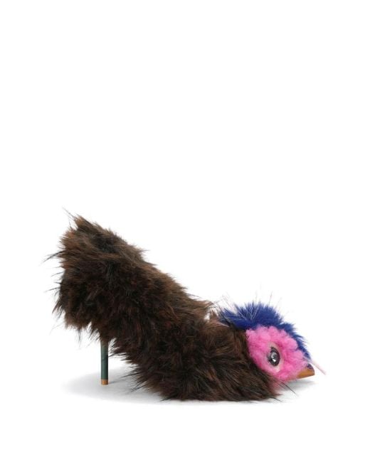 Kurt Geiger Brown Mascot Court Pumps