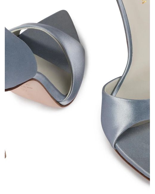 Le Silla Blue Sandales Shirley À Talon