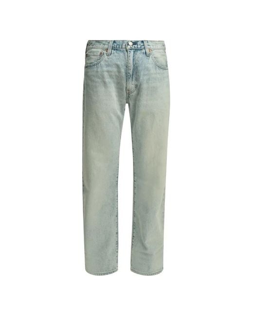 Levi's Green 555 Straight-Leg Jeans for men