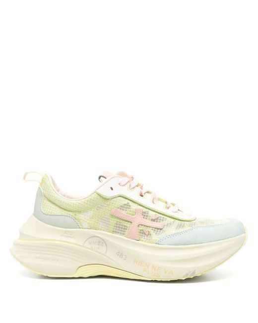 Premiata White Hill Sneakers