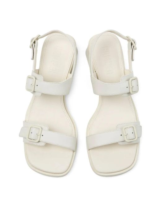 Camper White Kora Sandals
