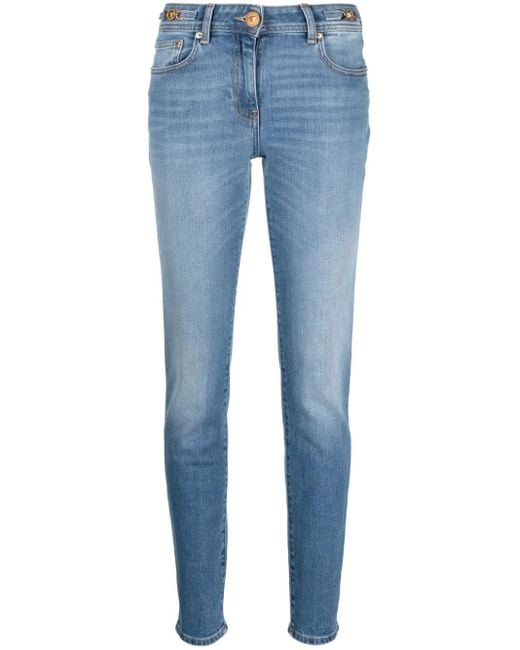 Versace Blue Skinny Jeans