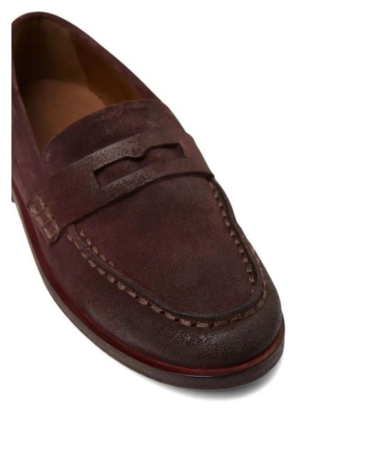 Marsèll Brown Suede Loafers