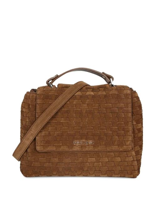 Orciani Brown Sveva Soft Tote Bag