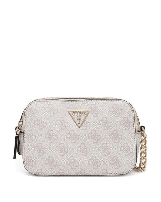 Guess Gray Noelle Cross Body Bag