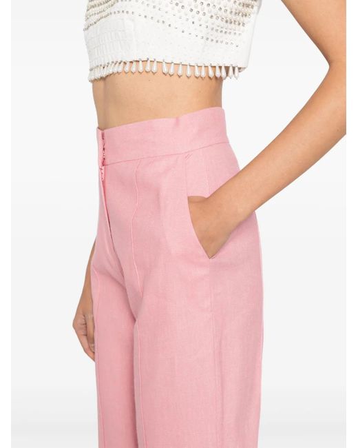 Elie Saab Pink Gin Trousers