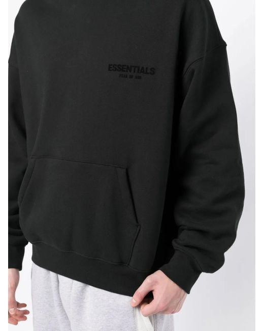 Fear Of God Hoodie Mit Essentials-Logo in Black für Herren