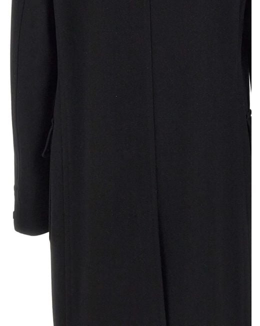 Manteau Croisé Sherry À Revers Pointus Tagliatore pour homme en coloris Black
