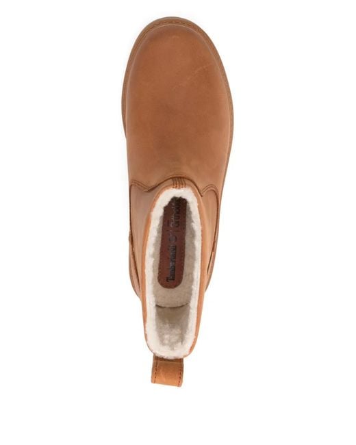 Timberland Brown Bottines À Plateforme 45 Mm