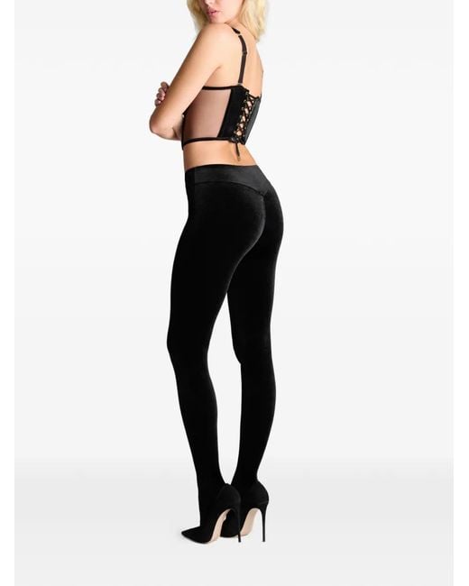 Maison Close Black X Scandale Rococo Leggings